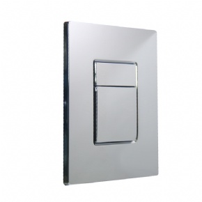 DUAL Flush Panel Grohe Chrome