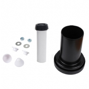 Toilet in wall tank pipe kit