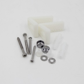 Toilet side fixing screw kit