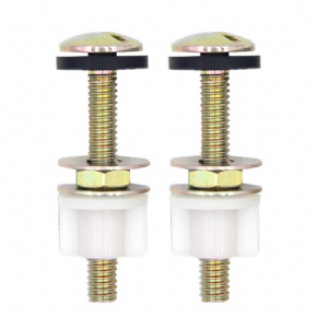 Toilet tank fixing screw kit